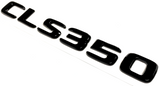 GLOSS BLACK CLS350 FOR MERCEDES REAR TRUNK EMBLEM BADGE NAMEPLATE DECAL LETTERS