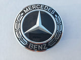 Set of 4 Center Caps  Black 2.95 Inch/75mm Fits Most Models