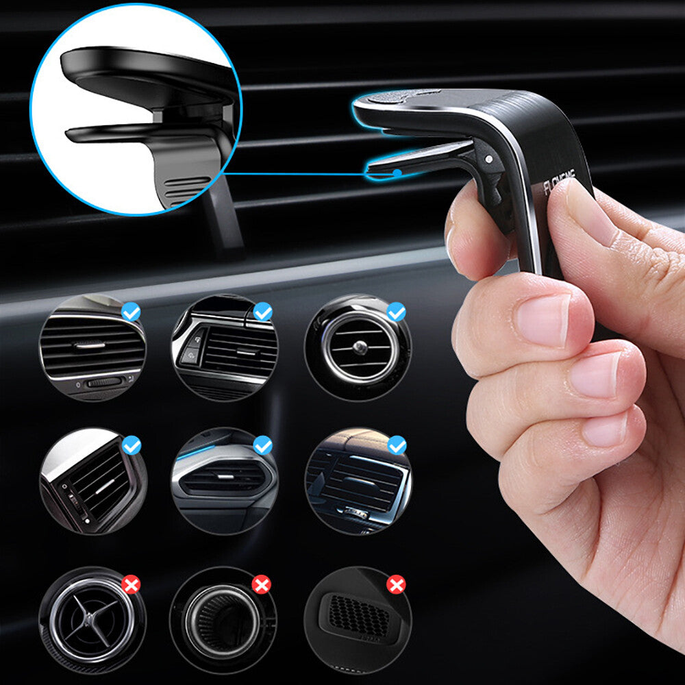 Magnetic Car Phone Holder Mobile Cell Phone Magnet Mount Stand Accessories