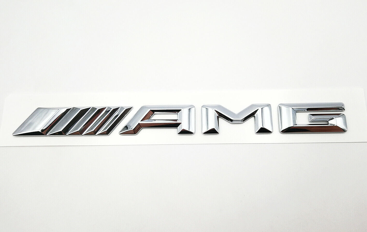 New AMG Emblem Trunk Chrome 3D Rear Badge for Benz C E S SL GL 2014~16