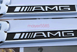 Chrome " C63+ AMG + 6.3 AMG" Letters Trunk Embl Badge Sticker for Mercedes Benz