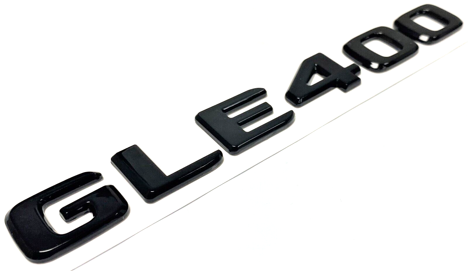 GLE400 GLOSS BLACK FOR MERCEDES REAR TRUNK EMBLEM BADGE NAMEPLATE DECAL LETTERS