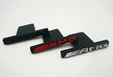 AMG Emblem GT PanAmericana Front Grille Chrome Badge Mercedes Benz C43 E43 GL63