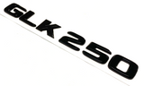 Gloss BLACK GLK250 FOR MERCEDES REAR TRUNK EMBLEM BADGE NAMEPLATE DECAL LETTERS