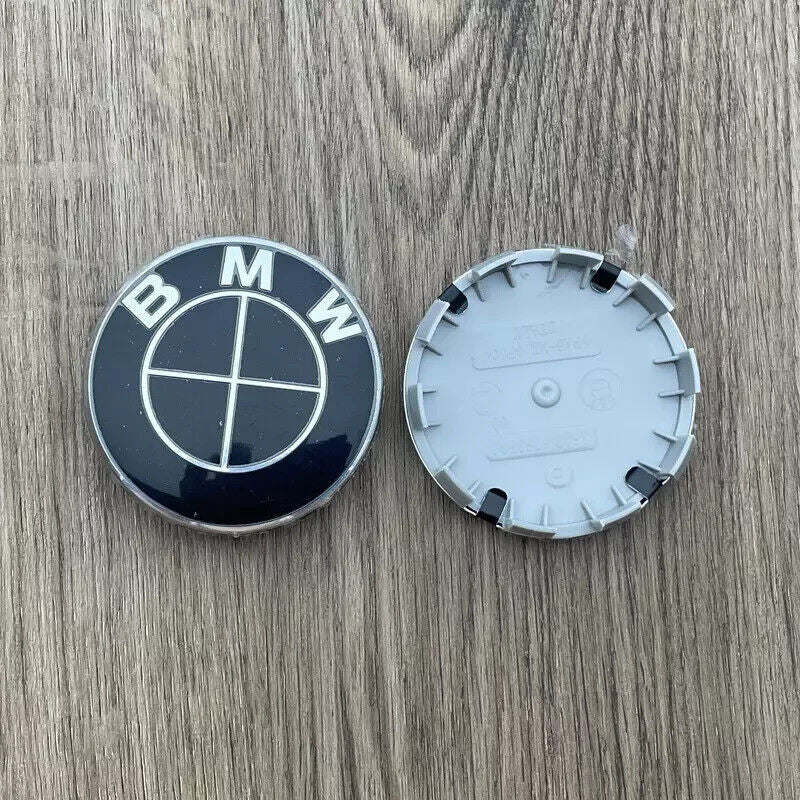 Set of 4 Fit for 68mm Wheel Rim Cover Hubcaps Emblem Badge In Box