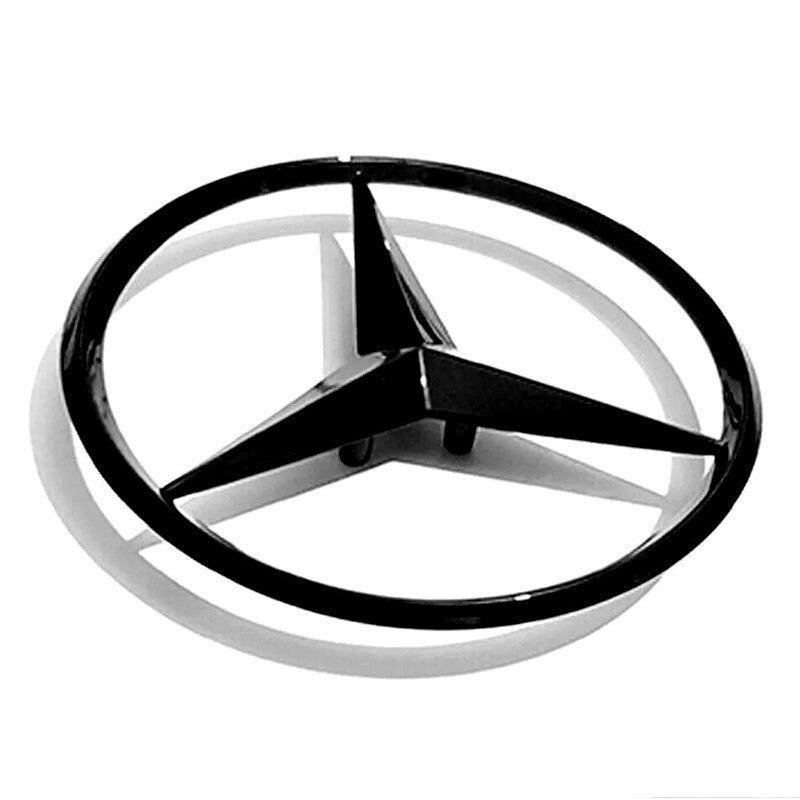 For MB C Class W206 2022-2024 Rear Boot Lid Badge Star Gloss Black A2068171600