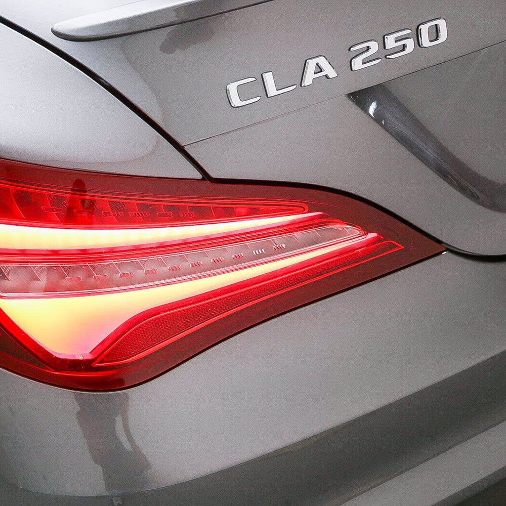 17-21 CLA 250 Emblem Trunk Lid Letter Logo Nameplate Badge Decorate OEM Chrome