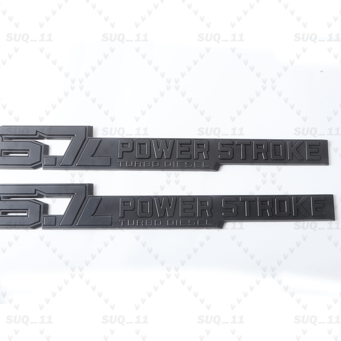 2PCS For 2023-2025 6.7L Power stroke Diesel Door Emblem