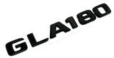 GLOSS BLACK GLA180 FOR MERCEDES REAR TRUNK EMBLEM BADGE NAMEPLATE DECAL NUMBERS