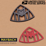 Black Glossy For Mercedes-Benz Maybach Trunk Emblem Rear Badge Standing S Class