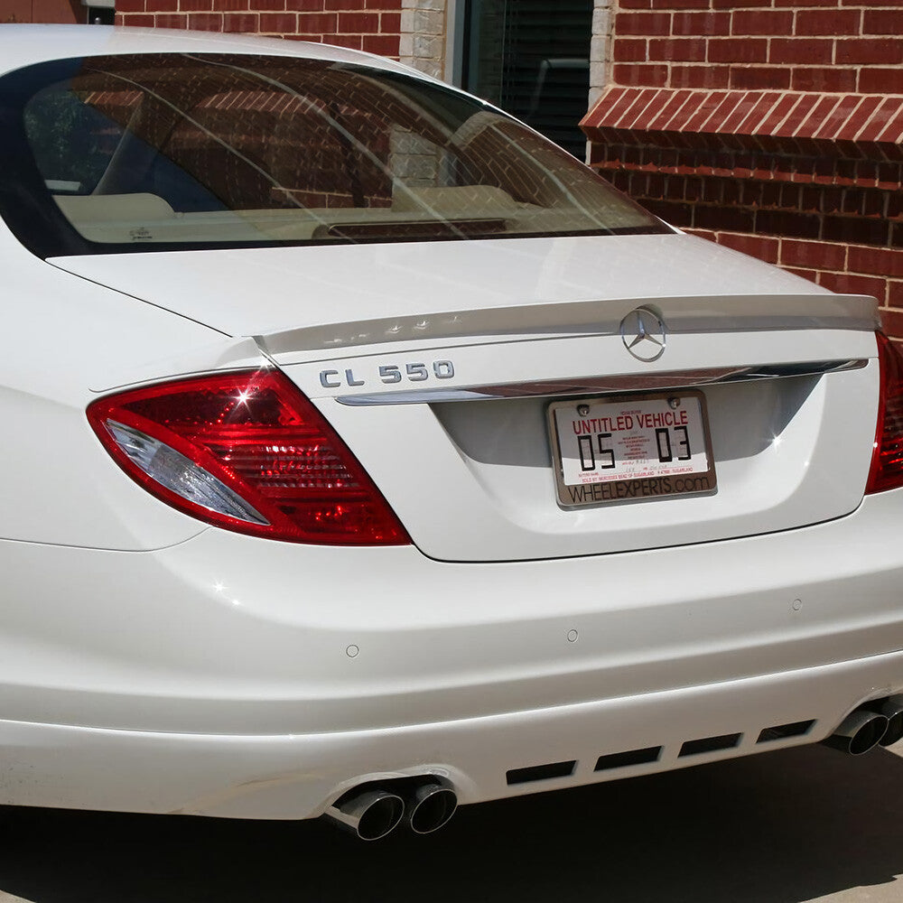 01-14 CL 550 Emblem Trunk Lid Letter Logo Nameplate Badge Decoration AMG Chrome
