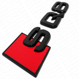 Audi SQ8 Matte Black Rear Letter Liftgate Nameplate Trunk Emblem Badge Sport