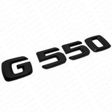 03-18 G550 AMG Letter Emblem Rear Door Body Logo Nameplate Badge Decorate Black