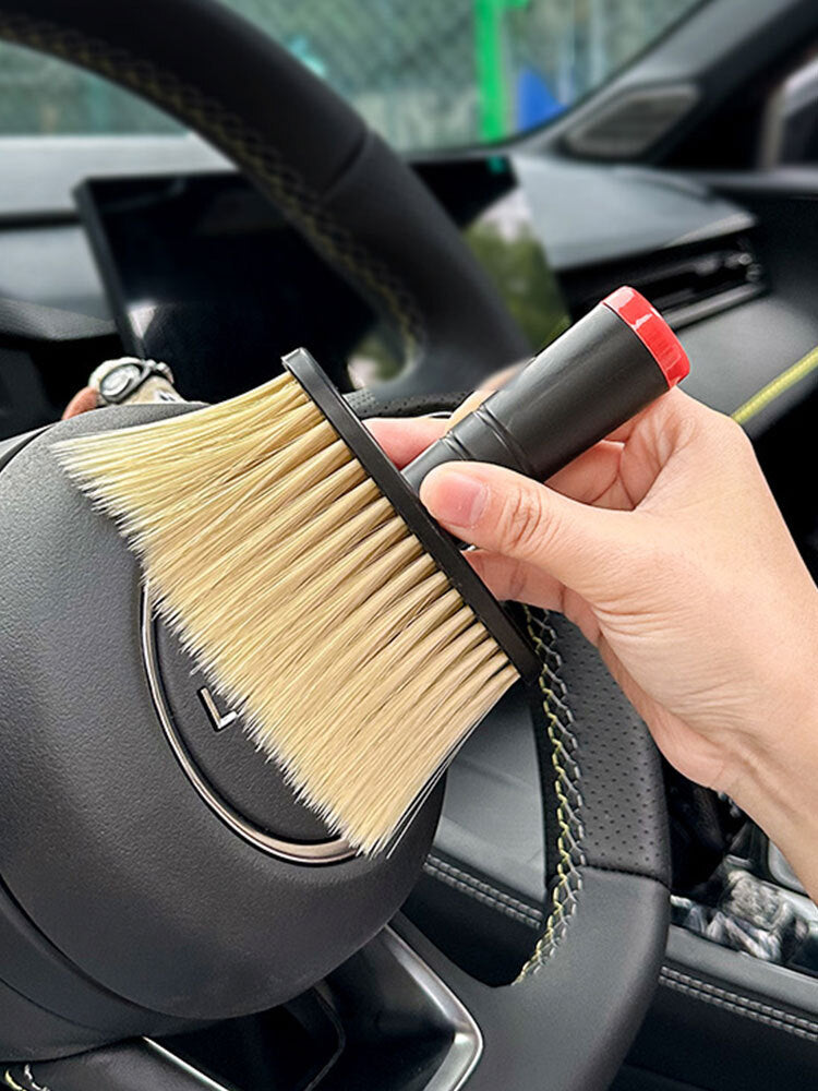 Car Accessories Wash Brush Air Conditioner Outlet Brush Tool Car Cleaning