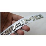 Chrome E53 AMG TURBO/4matic+ Rear Trunk Fender Badges Emblems For E-Class E53