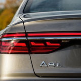 Audi A8 L A8L Chrome Rear Letter Tail Nameplate Trunk Emblem Badge Sport Sline