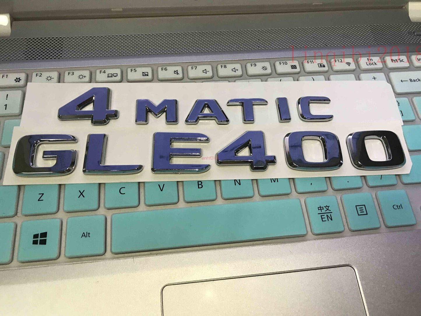 2018 GLE400 4 MATIC High quality Rear Trunk Emblem Decal Badge FOR Mercedes Benz