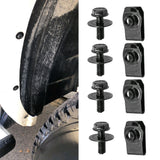 Body Bolts & U-nut Clips Set M6 Engine Covers Undertray Splash Shield Guard Trim