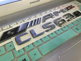 NEW "CLS63s + sAMG" High quality Rear Trunk Emblem Decal Badge FOR Mercedes Benz