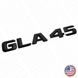 15-16 GLA 45 AMG Rear Letter Emblem Liftgate Logo Nameplate Badge Matte Black