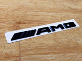 Gloss Black AMG Replacement Decal Badge Sticker For Mercedes-Benz CLA Class