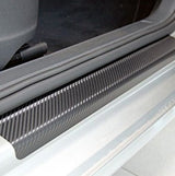 4x Carbon Fiber Car Door Plate Sill Scuff Cover Anti-Scratch Sticker Accessories