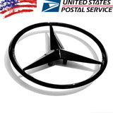 GLOSS BLACK MERCEDES CLS W218 2012-2018 REAR TRUNK BOOT LID STAR BADGE EMBLEM US