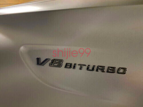 NEW Gloss Black COUPE C63S AMG V8 BITURBO Star Emblem Package C63 C205 Badges