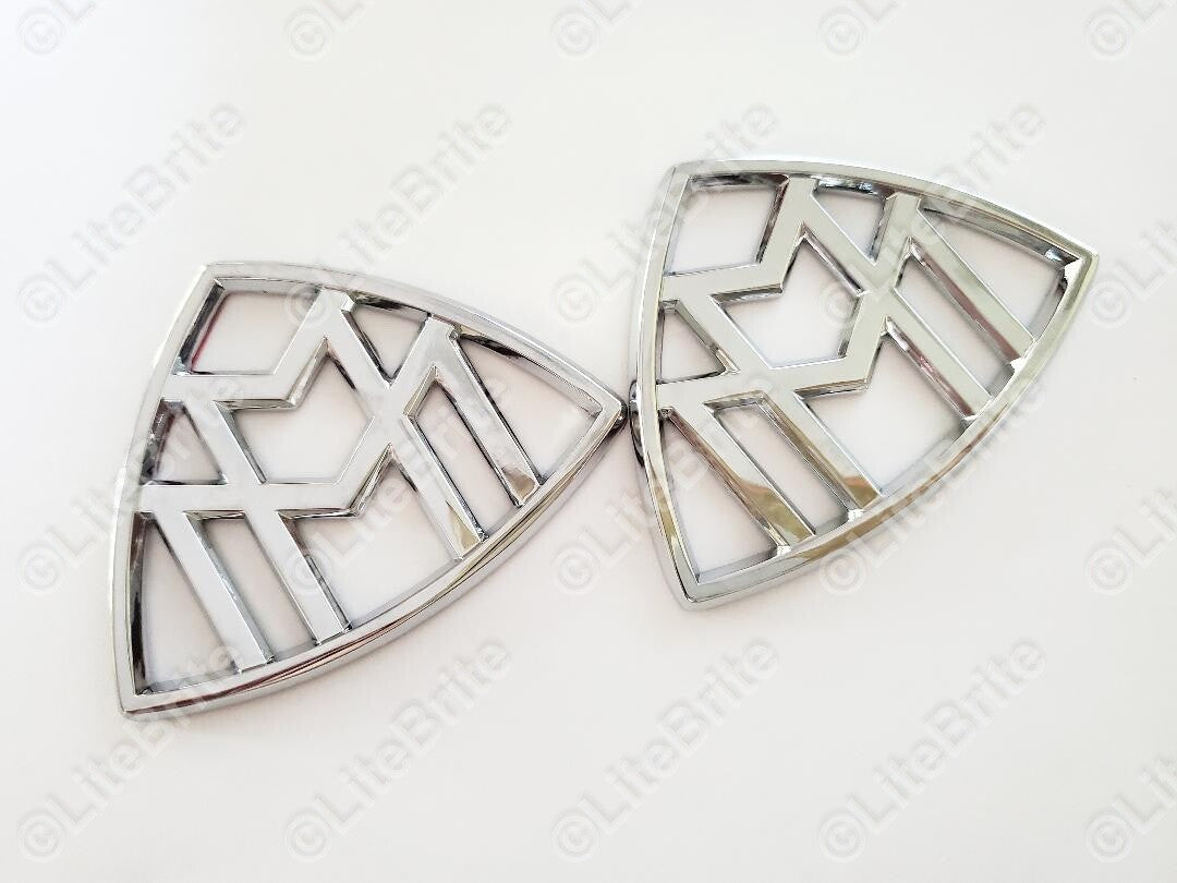 Silver Maybach Car Body Side Fender Decal Sticker For MercedesGLS S Class