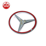 For W205 SEDAN Mercedes GLOSS BLACK Star Emblem Rear Trunk Lid Badge AMG C300