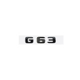 4pcs G63 AMG V8 BITURBO Gloss Black Badge Emblem for Mercedes Benz W463 W464 G63