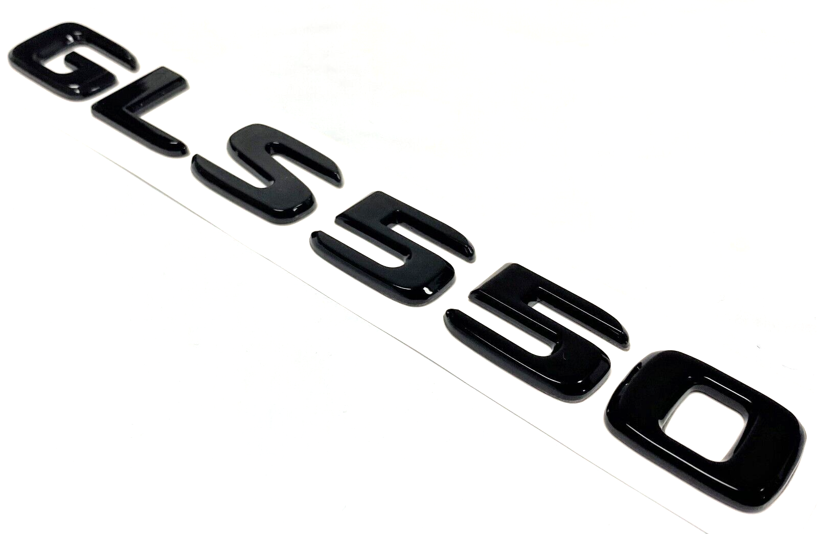 GLS550 GLOSS BLACK FOR MERCEDES REAR TRUNK EMBLEM BADGE NAMEPLATE DECAL LETTERS