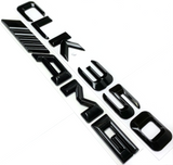 #1 BLACK CLK350 + AMG REPLACEMENT FOR MERCEDES REAR TRUNK EMBLEM BADGE DECAL LID