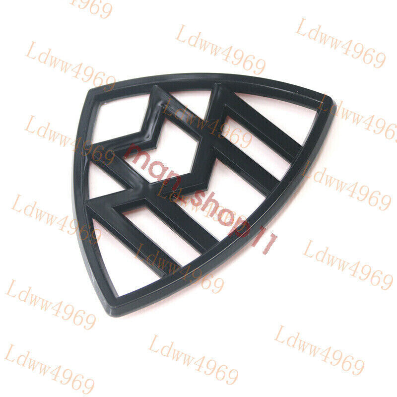 Genuine Gloss Black Maybach Trunk vertical Emblem For Mercedes Maybach
