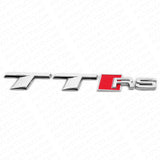 For Audi TT RS OEM Chrome Rear Letter Tail Badge Trunk Emblem Badge Logo Sport