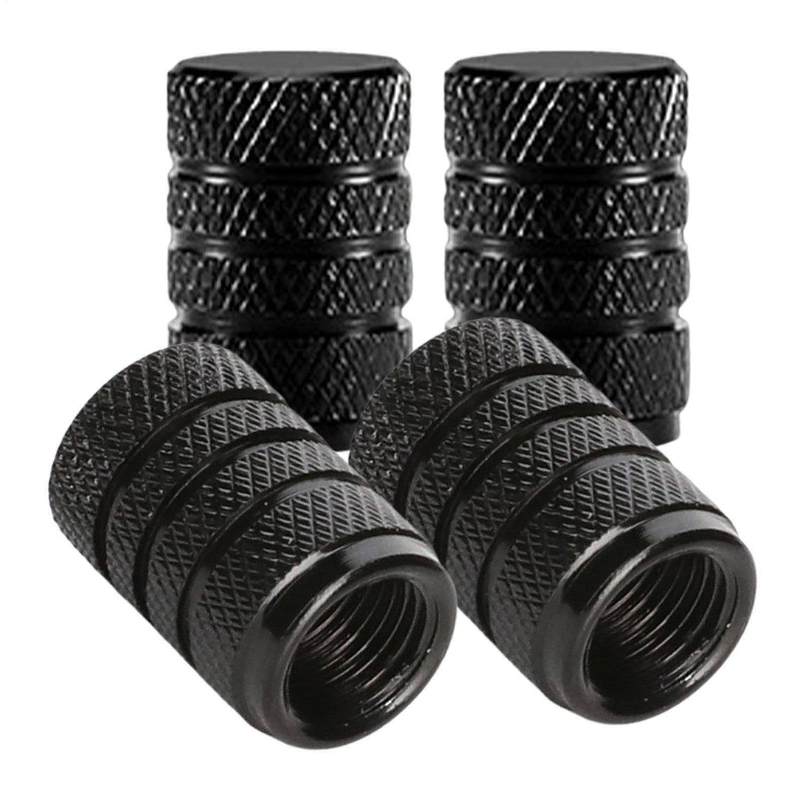 4pcs Aluminum Tire Valve Caps Tyre Valve Stem Cover Air Dust Wheel Rim Cap Tire Air Cap