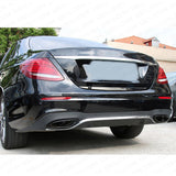 AMG Style Quad Exhaust Tips Tailpipe Cover Trim For A C E Class GLC CLA GLS GLE