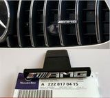 Front Vertical Strip General Grill Decal Emblem Badge for Mercedes Benz AMG