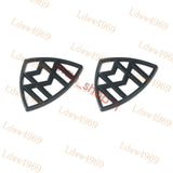 2pcs Gloss Black Car Body Side Fender Emblem Sticker Badge Deco Mercedes Maybach