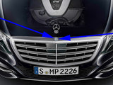 MERCEDES W205 W222 S & C CLASS FRONT GRILLE BADGE EMBLEM GENUINE S500 S550 C300