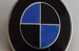 GLOSS BLACK Sticker Overlay Vnyl FULL SET Black Out Fit All BMW Emblem Badge