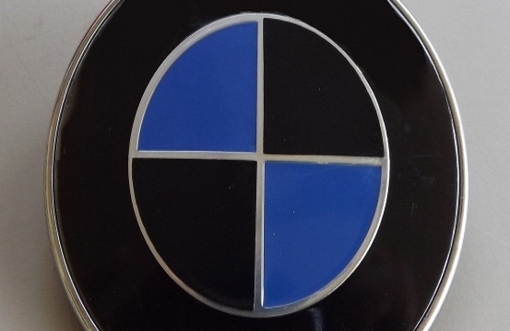 GLOSS BLACK Sticker Overlay Vnyl FULL SET Black Out Fit All BMW Emblem Badge