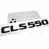 17+ CLS 550 Emblem Trunk Lid Letter Nameplate Badge Decorate AMG Gloss Black