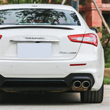 For Maserati Granlusso silver Rear Badge Emblem Look Deck lid Trunk decal