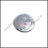 Silver Paste Front Hood Emblem AMG 3D Chrome Apple tree Badge For Mercedes Benz