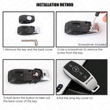 AMG Edition New Remote Key FOB Cover Holder Protect Replace For Mercedes Sport