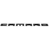 2pcs Camaro Emblem 2010-2015 Side Fender Badge Letter Nameplate Gloss Black