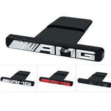 Badge Front Vertical Strip Grill Radiator Decal Sticker Emblem For AMG Race Car