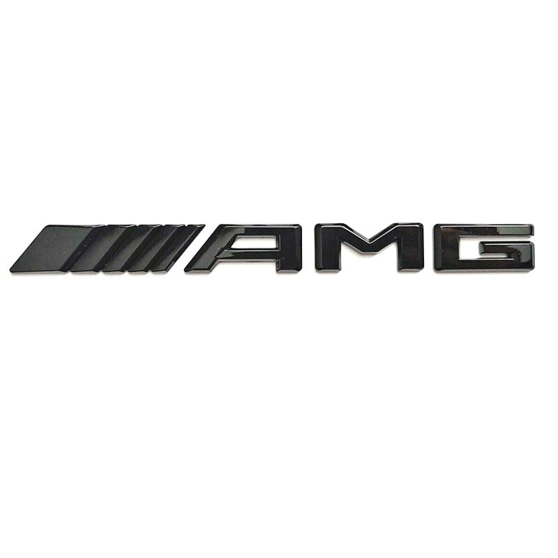 S63 SEDAN AMG V8 BITURBO Rear Star Emblem Black Badge Combo Set For MB W221
