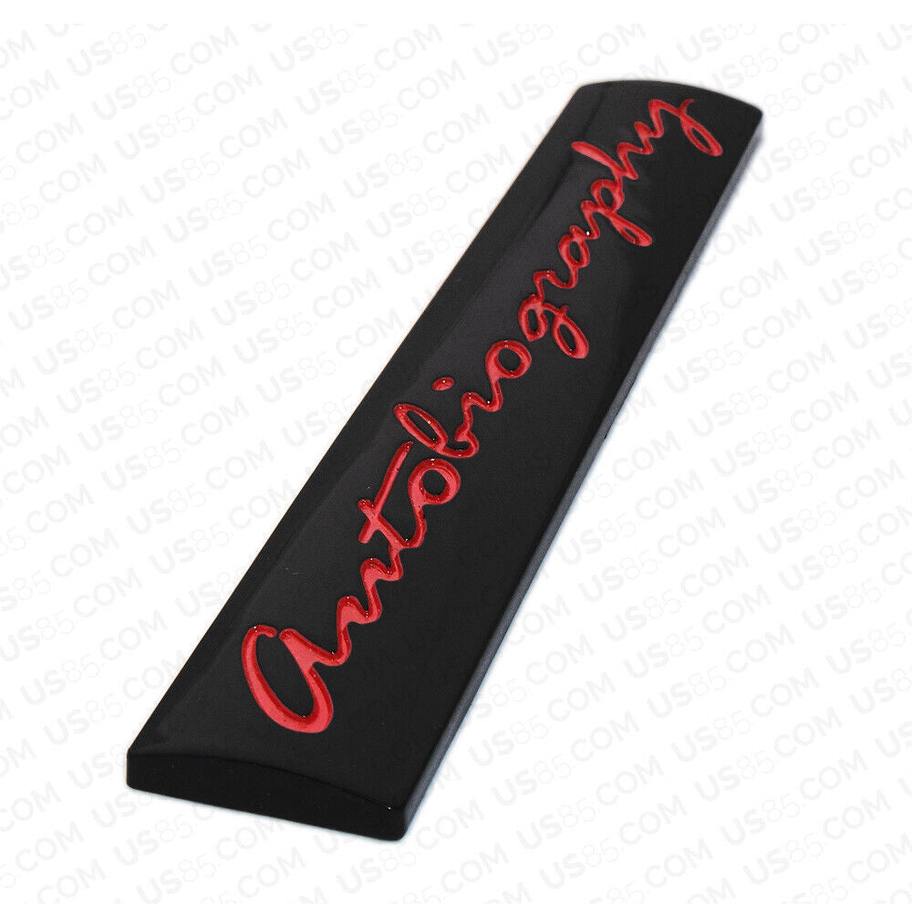 For Range Land Rover Autobiography Car Sport Tailgate Logo Emblem Badge Red SV